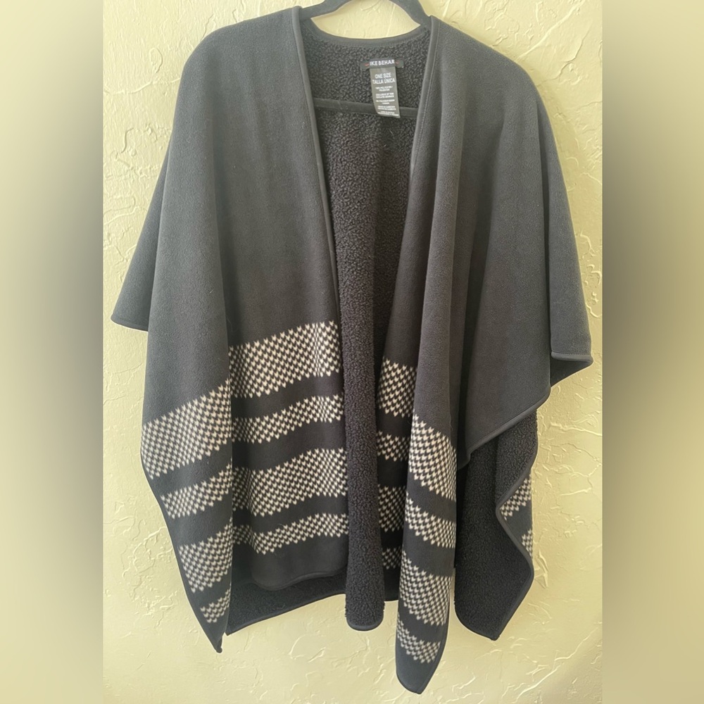 IKE BEHAR Black and Brown Wrap
